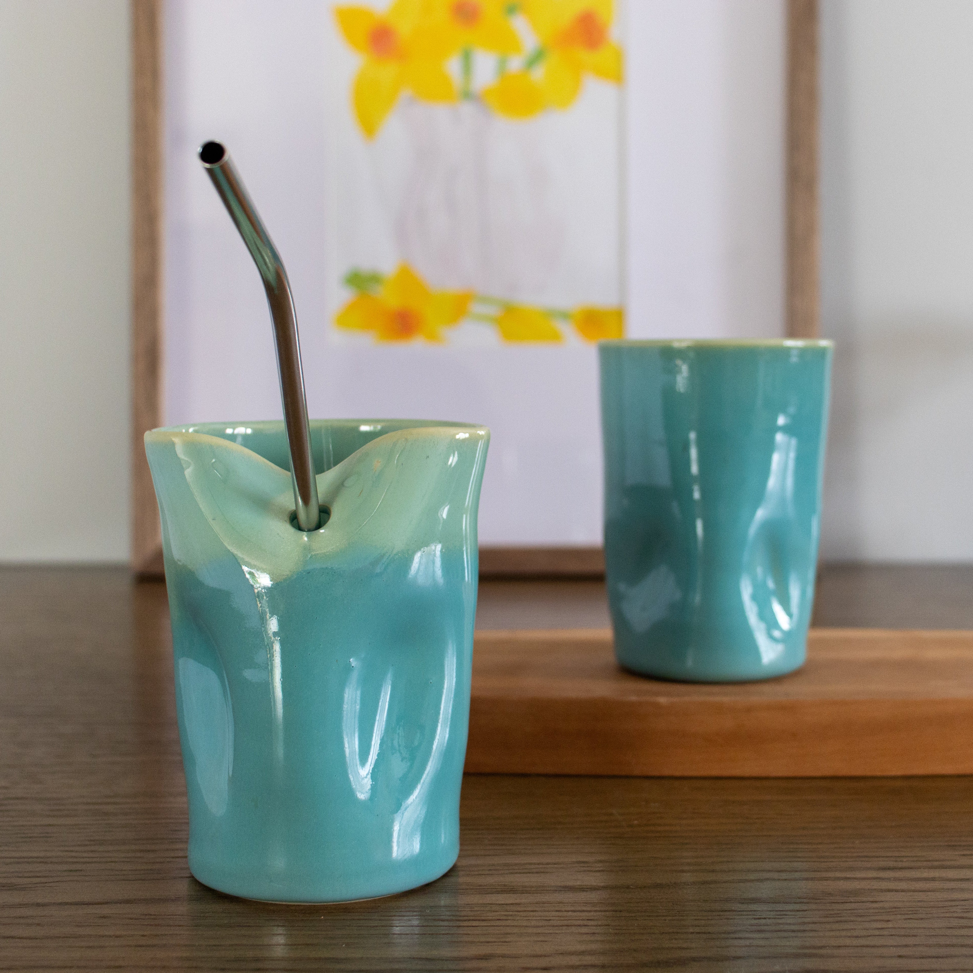 Beach Dream Thumbprint Tumbler