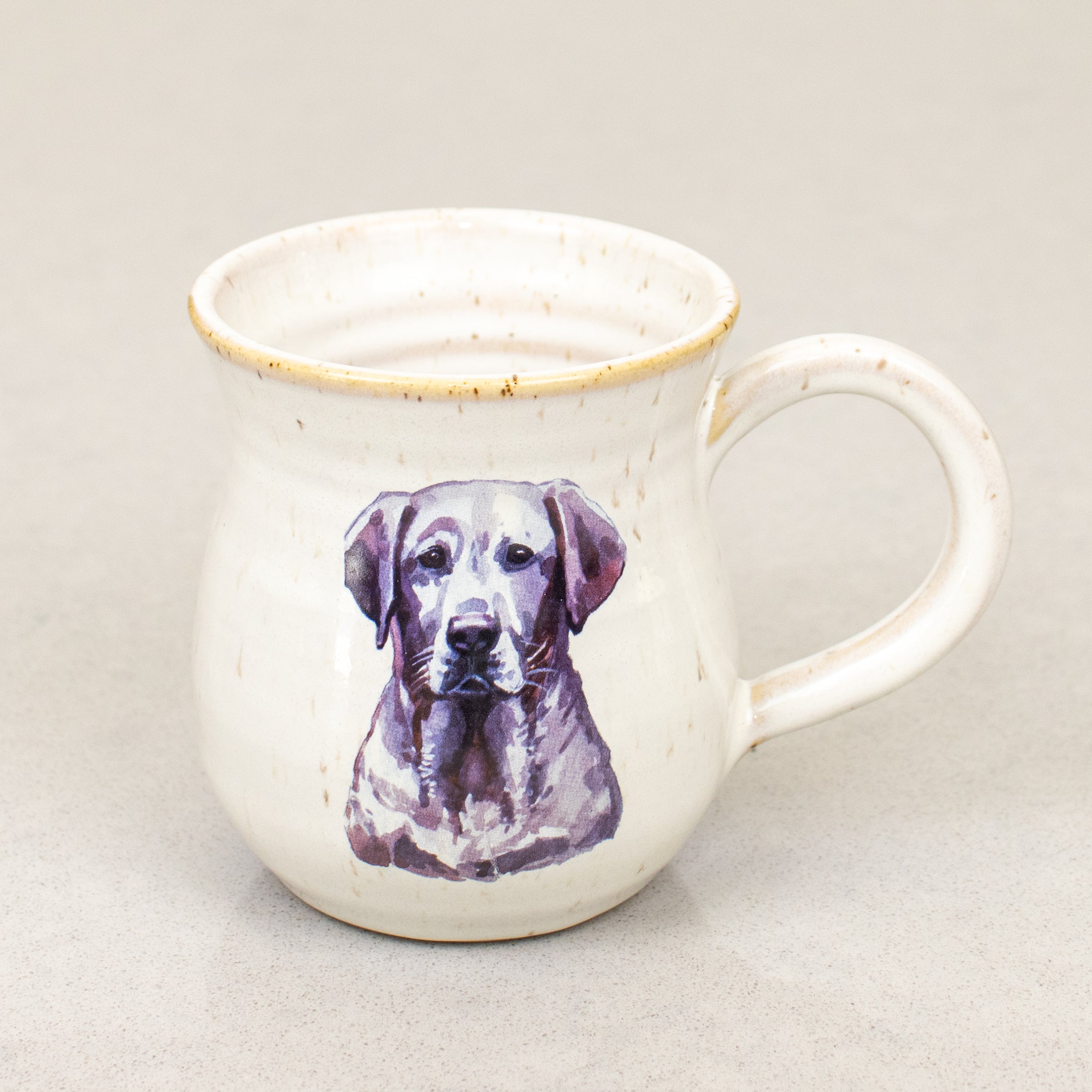 Dog Face Belly Mugs
