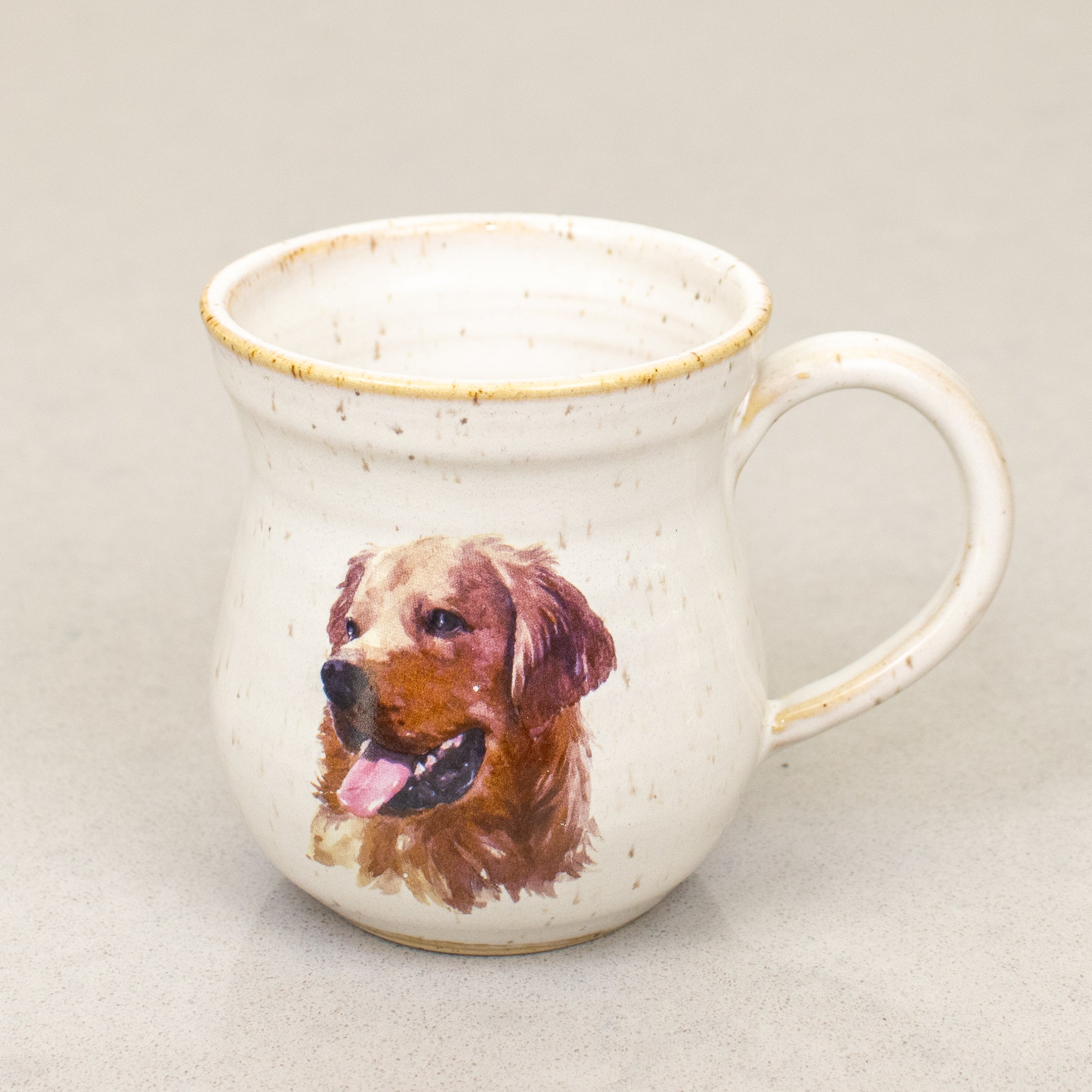 Dog Face Belly Mugs