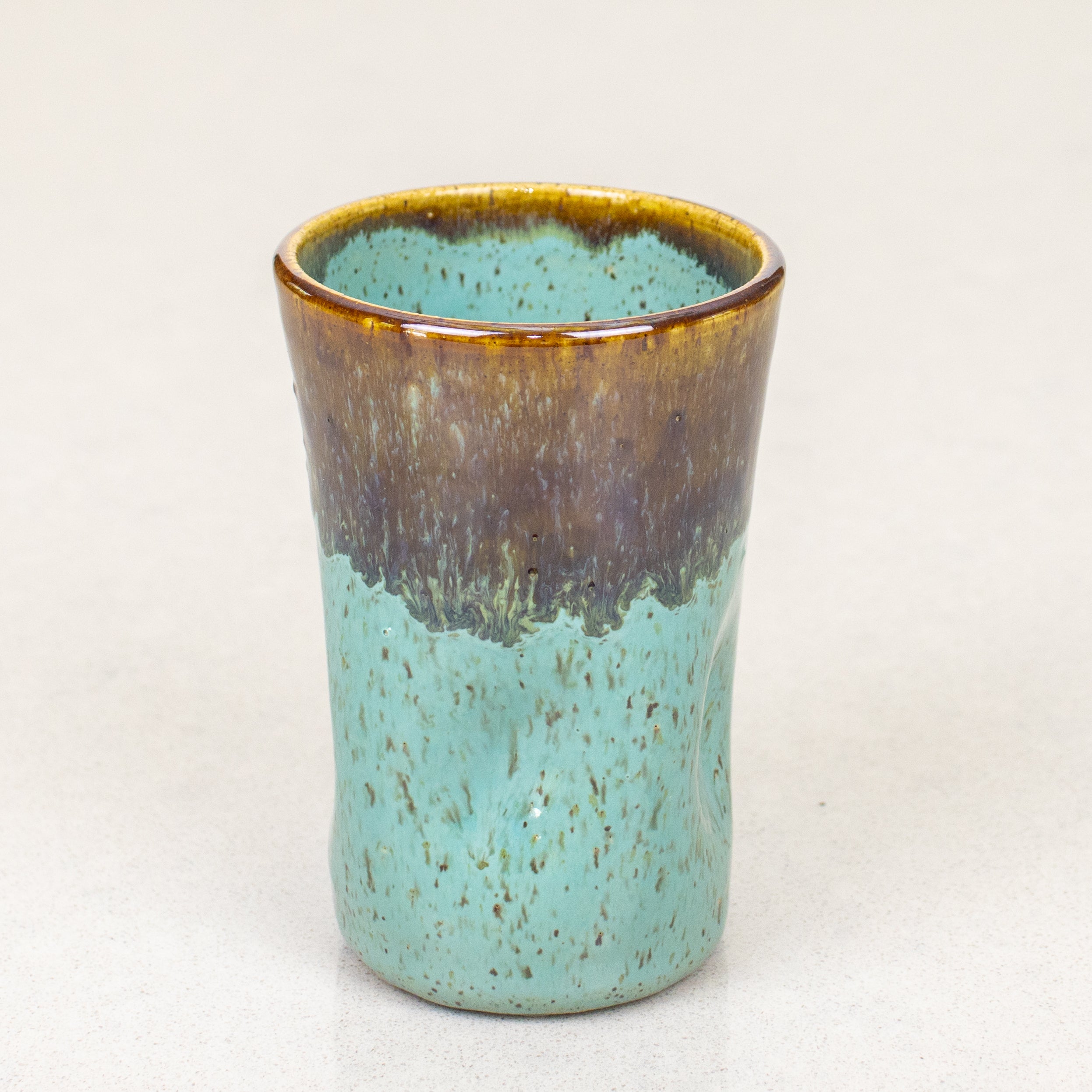 Speckled Turquoise Tumbler