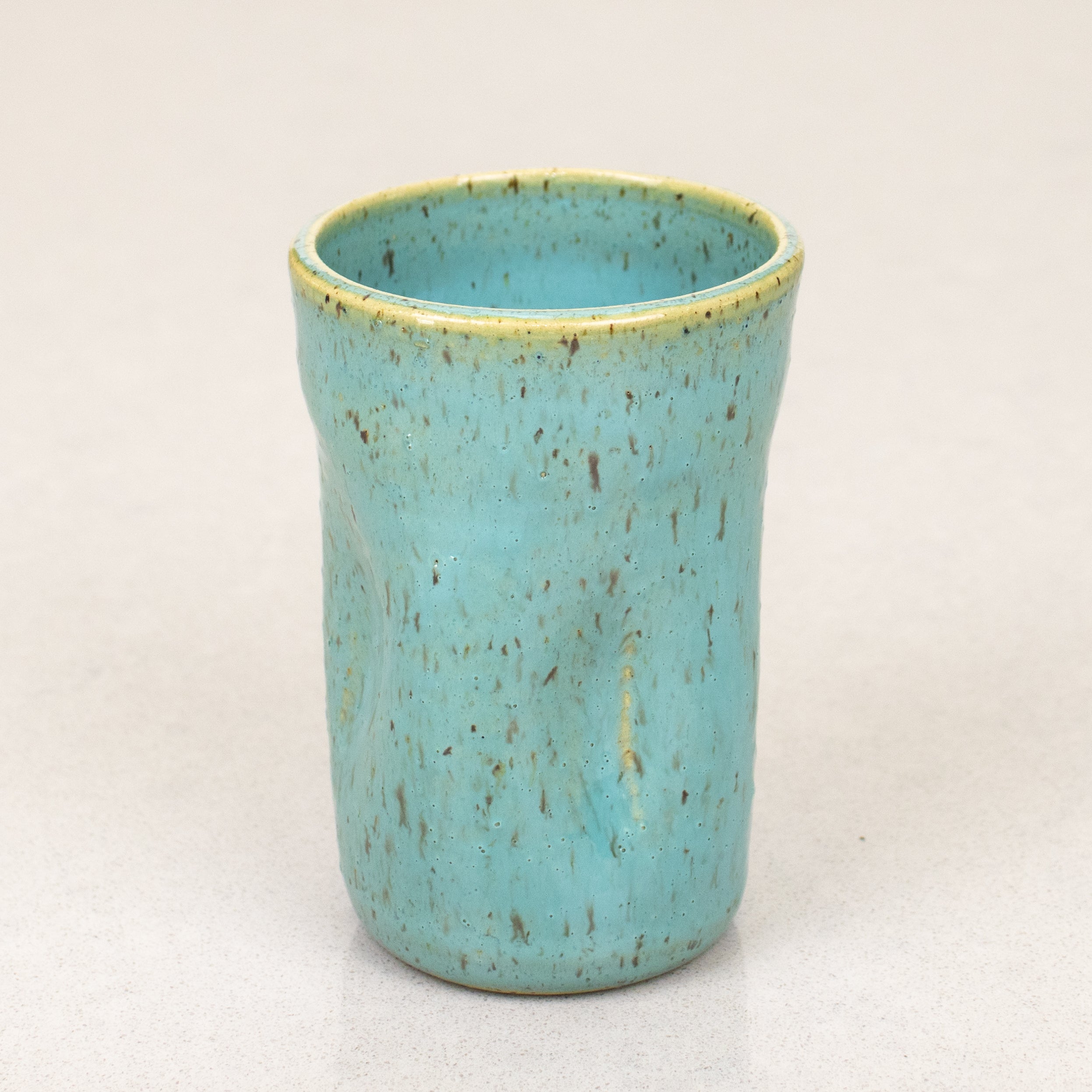 Speckled Turquoise Tumbler