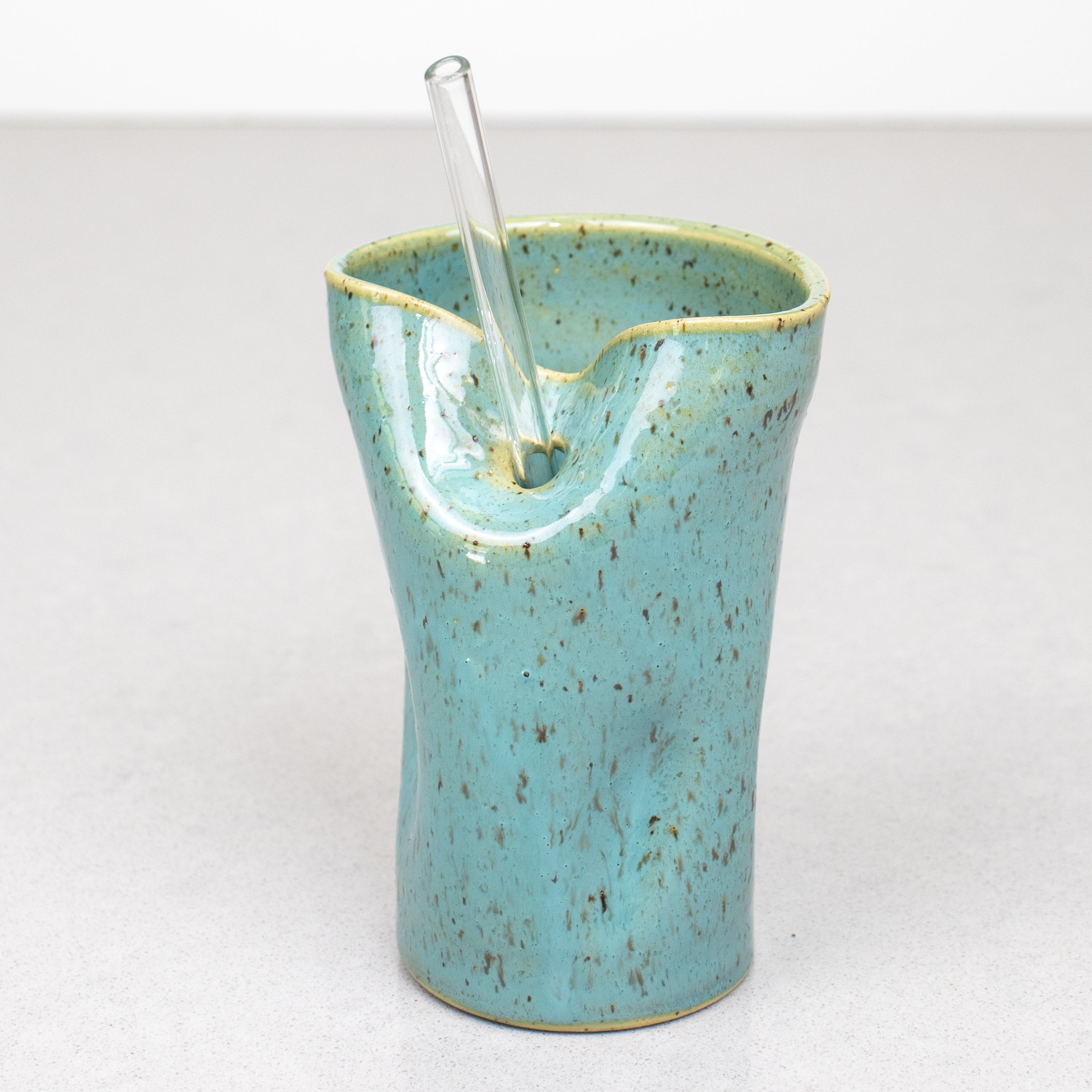 Speckled Turquoise Tumbler