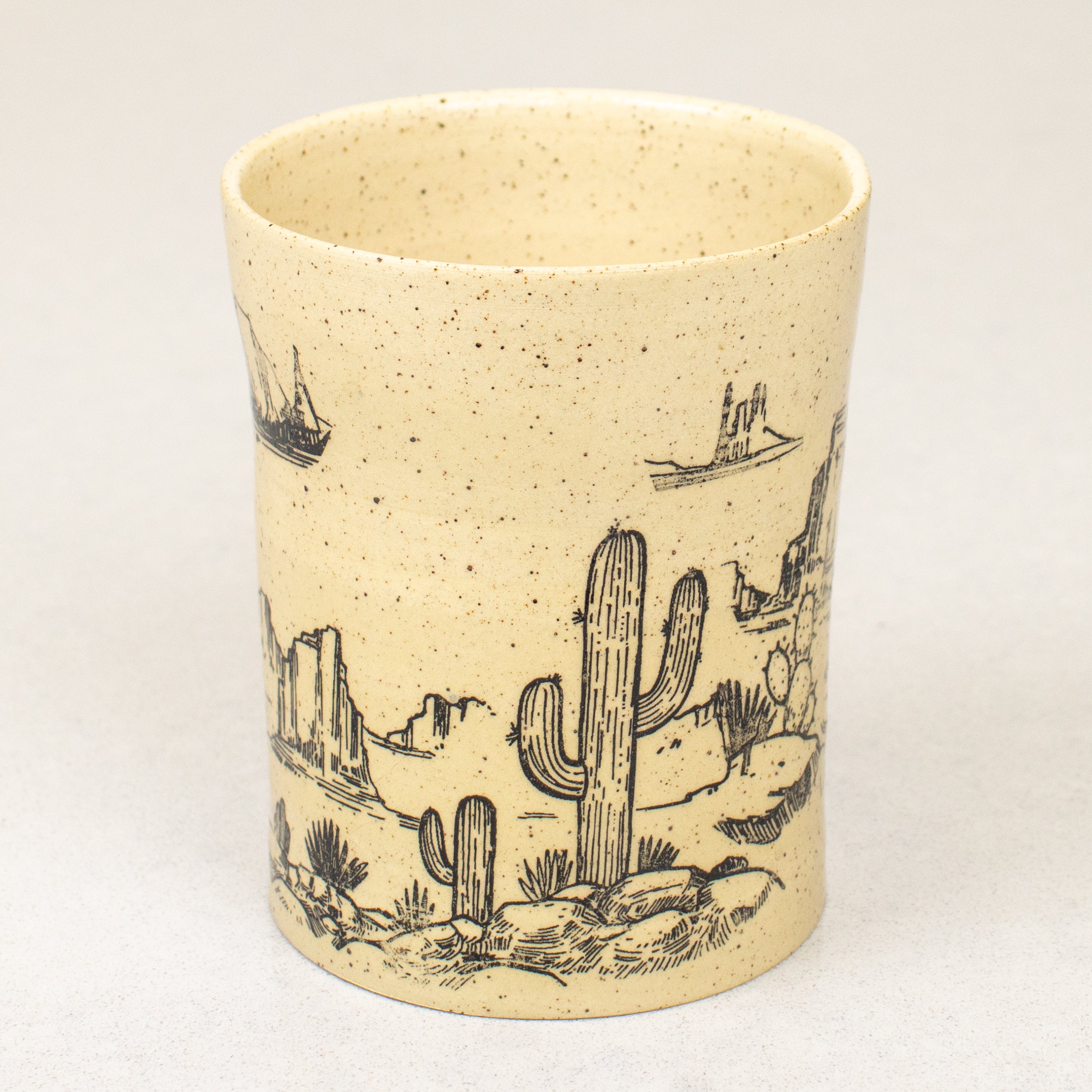 Arizona Desert Kitchen Utensil Holder/Vase