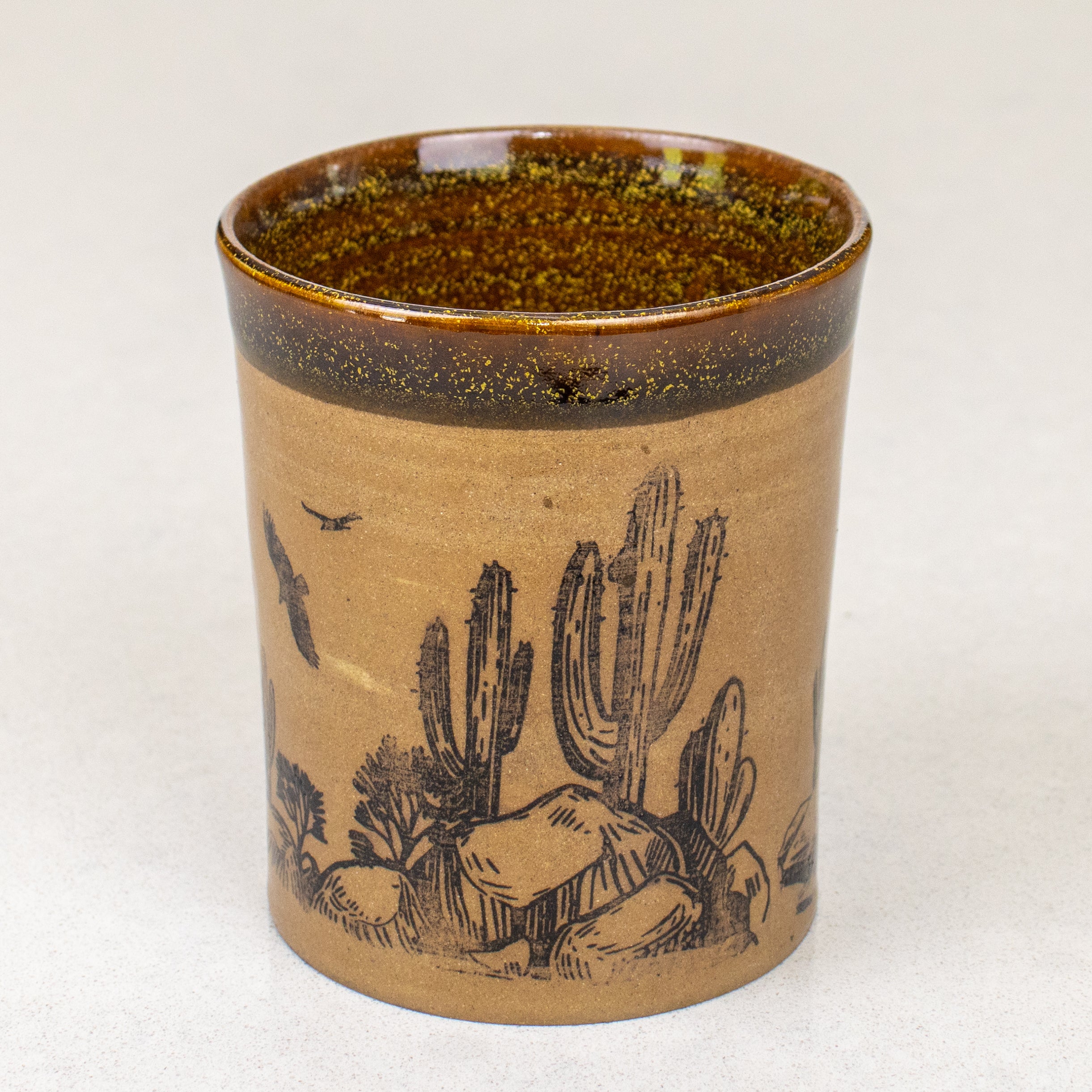Arizona Desert Kitchen Utensil Holder/Vase