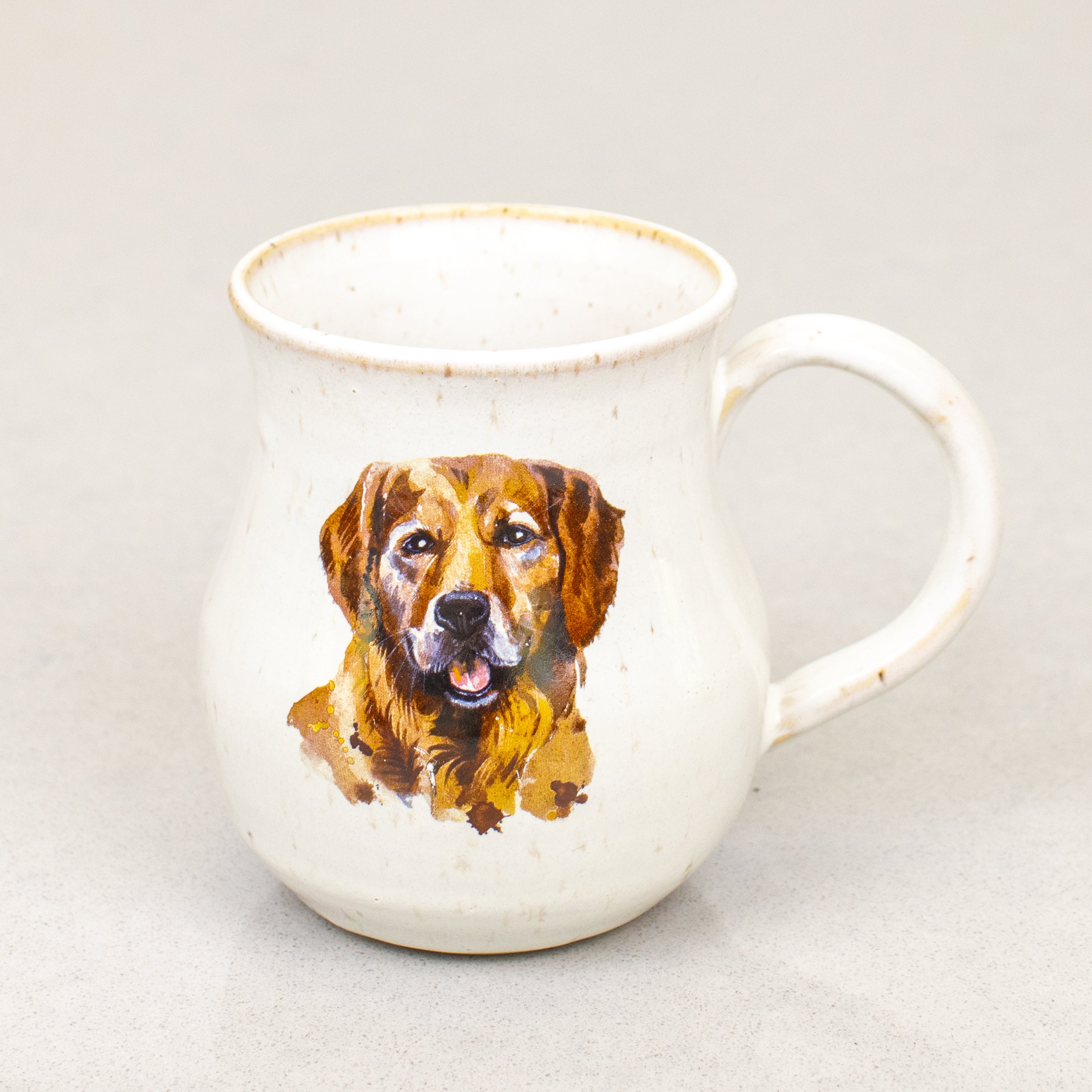 Dog Face Belly Mugs
